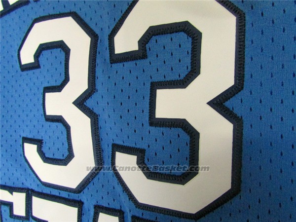 Maglia NCAA Indiana State Sycamores Larry Bird #33 Blu